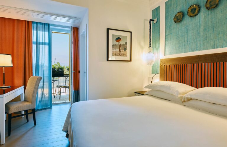 A room opening to a private terrace, Esplanade Boutique Hotel