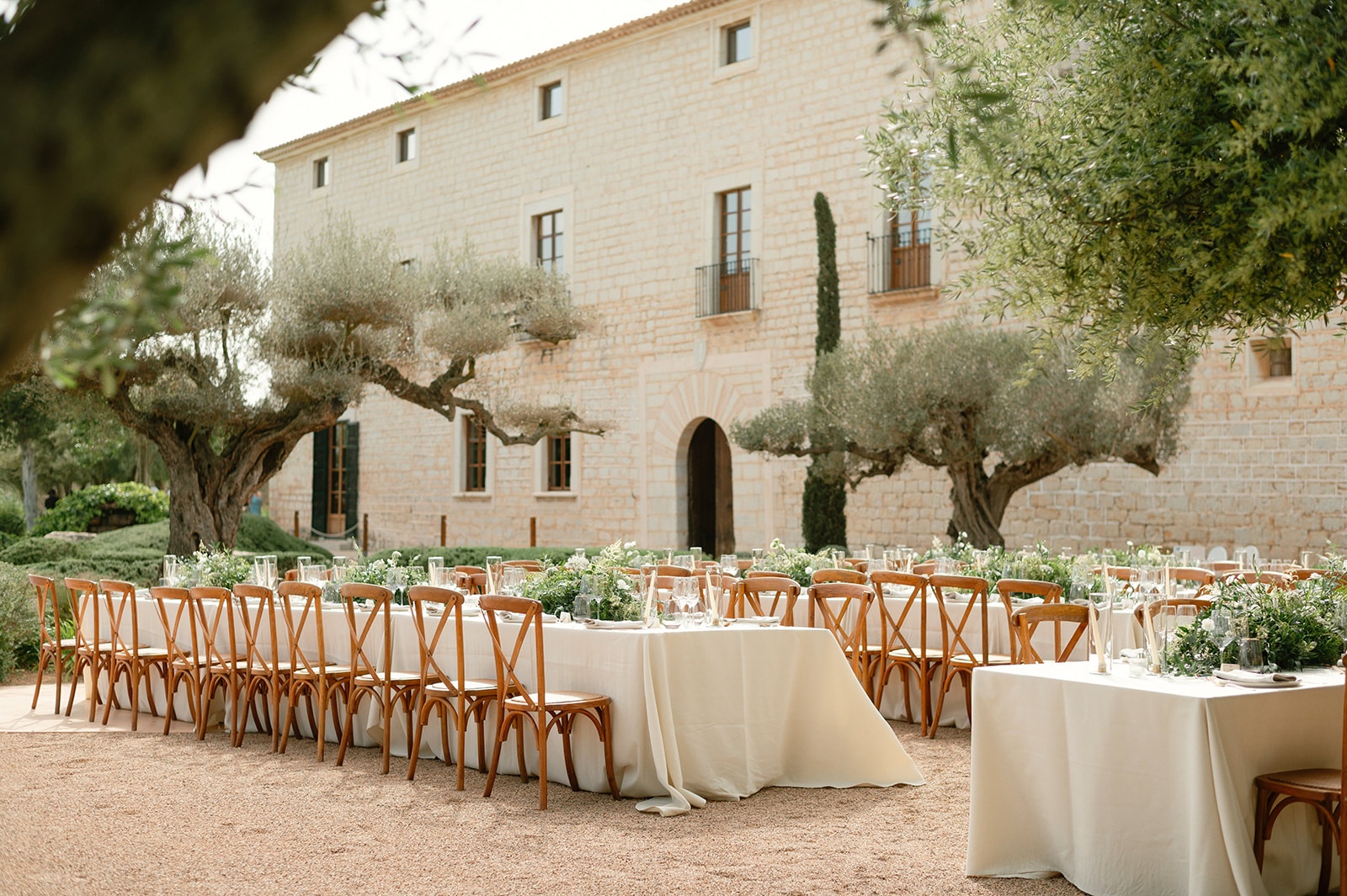 The Courtyard at Night, Finca Morneta