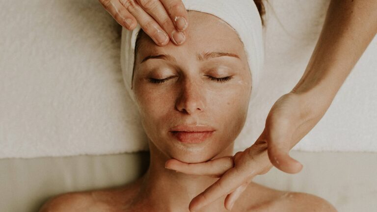 Facial treatment at the Spa, Four Seasons Hotel Gresham Palace