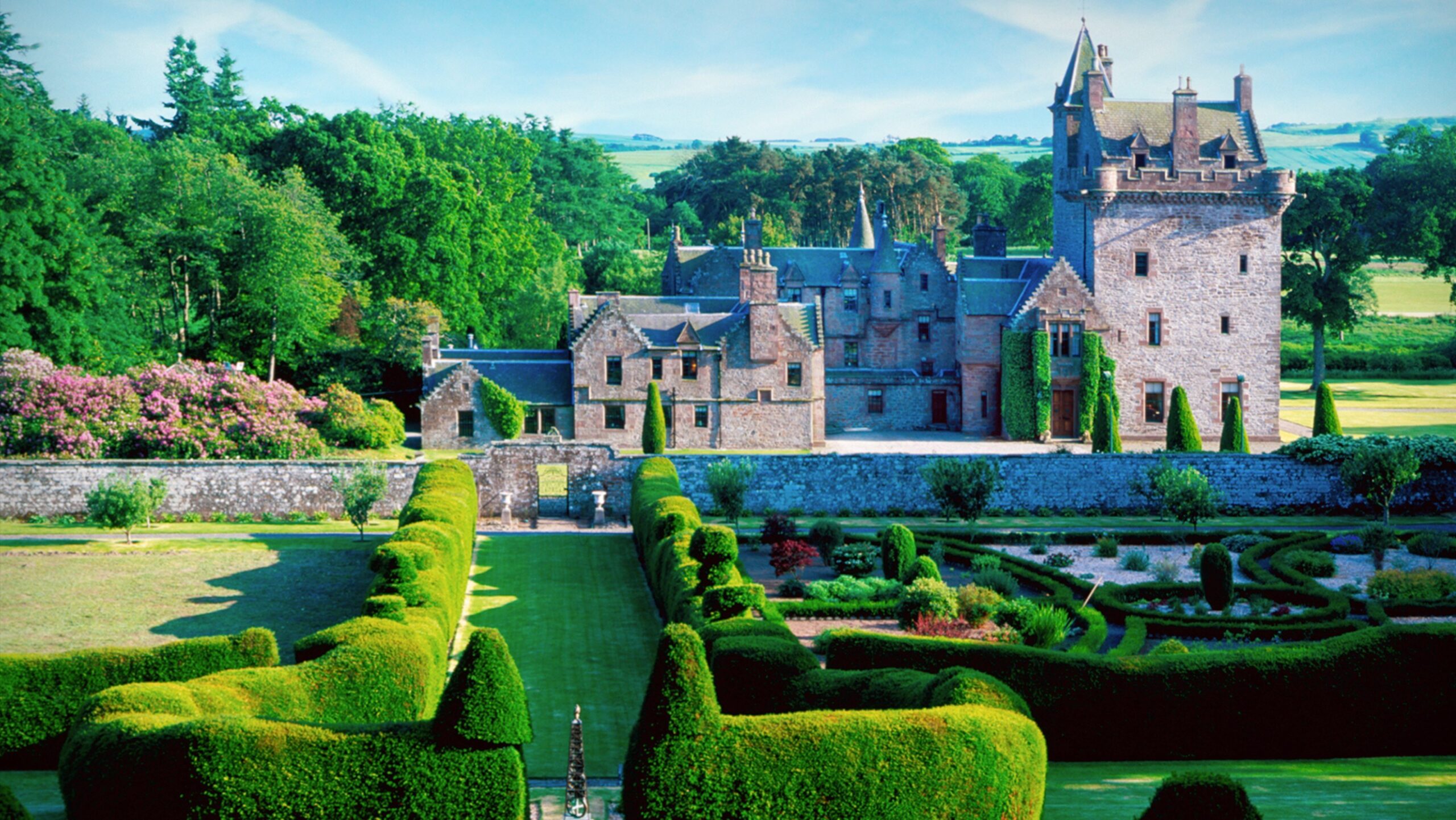 Guthrie Castle. Photograph: Guthrie Castle