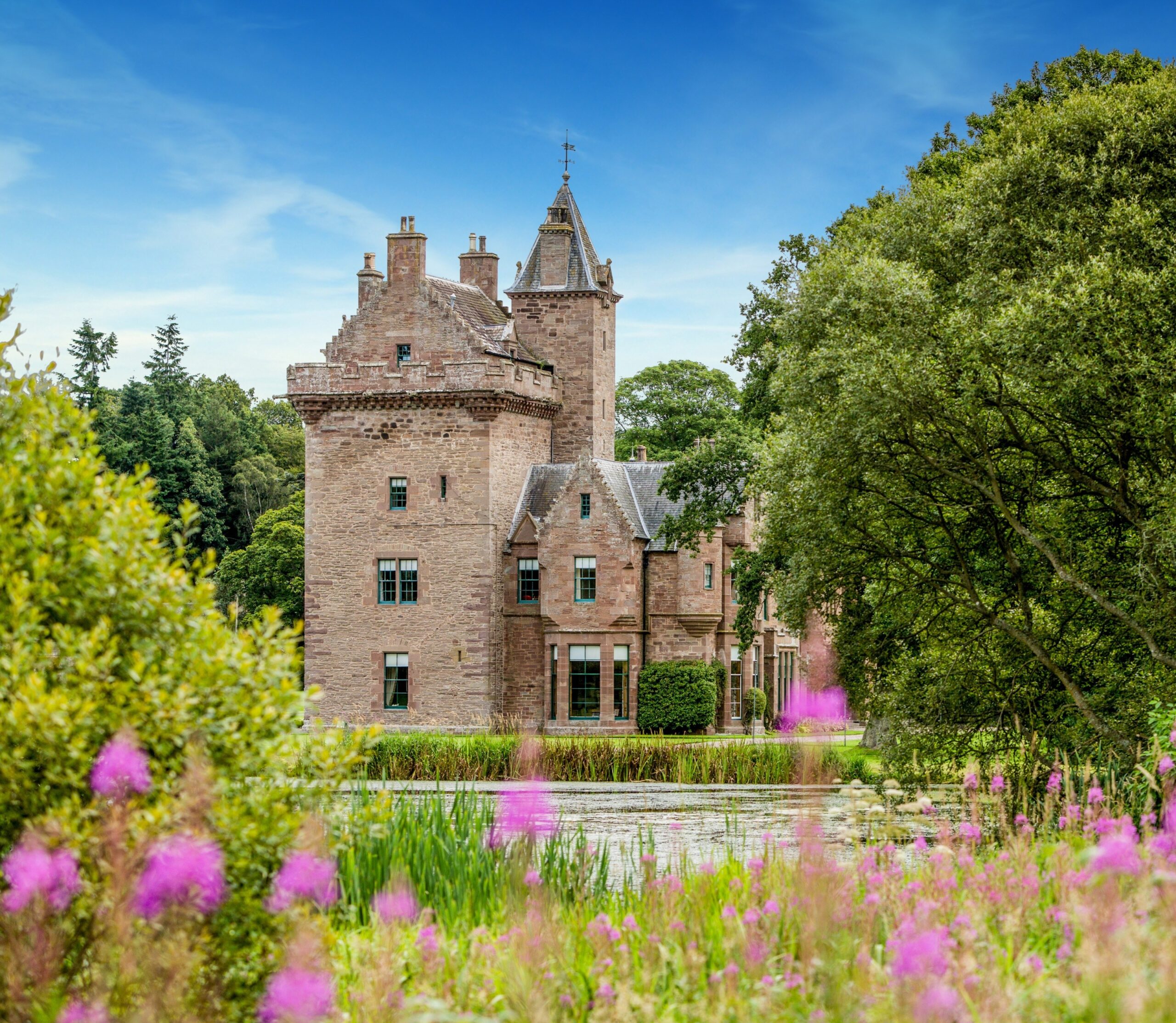 Guthrie Castle. Photograph: Guthrie Castle