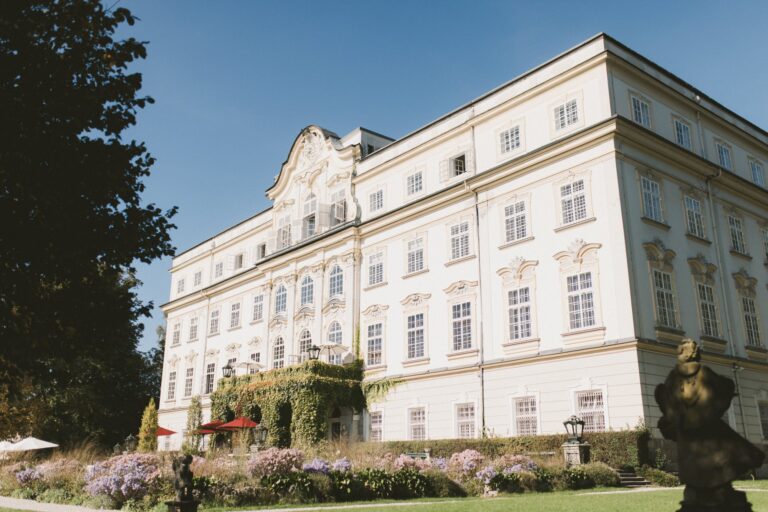 Schloss Leopoldskron, Salzburg, the venue for a grand castle wedding, Getting Married In Austria