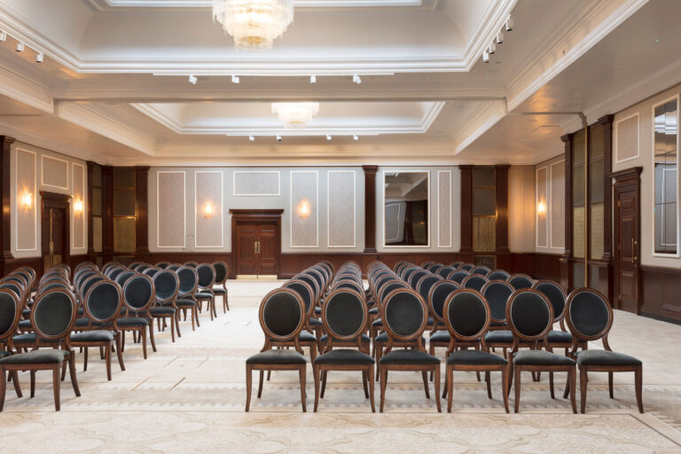 Henry Hall set theatre-style, Gleneagles