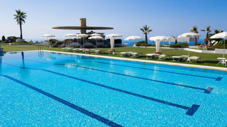 The Panoramic Pool and Sea Beyond, Grand Hotel Pianeta Maratea Resort