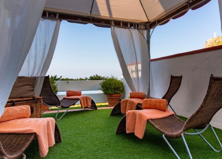 The Solarium Terrace Overlooking the Sea, Grand Hotel Pianeta Maratea Resort