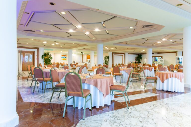 The Reception Hall, Set for the Wedding Feast, Grand Hotel Pianeta Maratea Resort