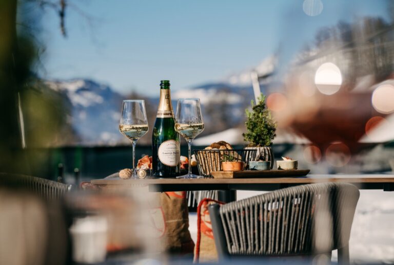 Champagne Terrace, Grand Tirolia Kitzbuehel