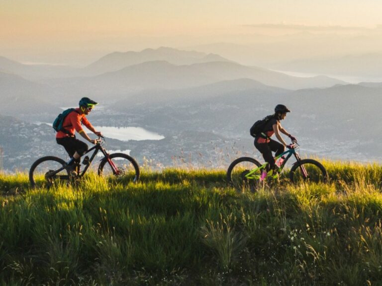Mountain biking above the valley, Grand Tirolia Kitzbuhel