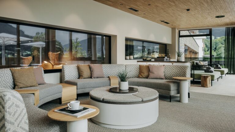 Spa relaxation lounge, Grand Tirolia Kitzbuhel