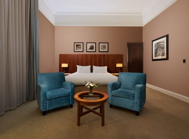Executive Room with two armchairs, The Grand Hotel & Spa York