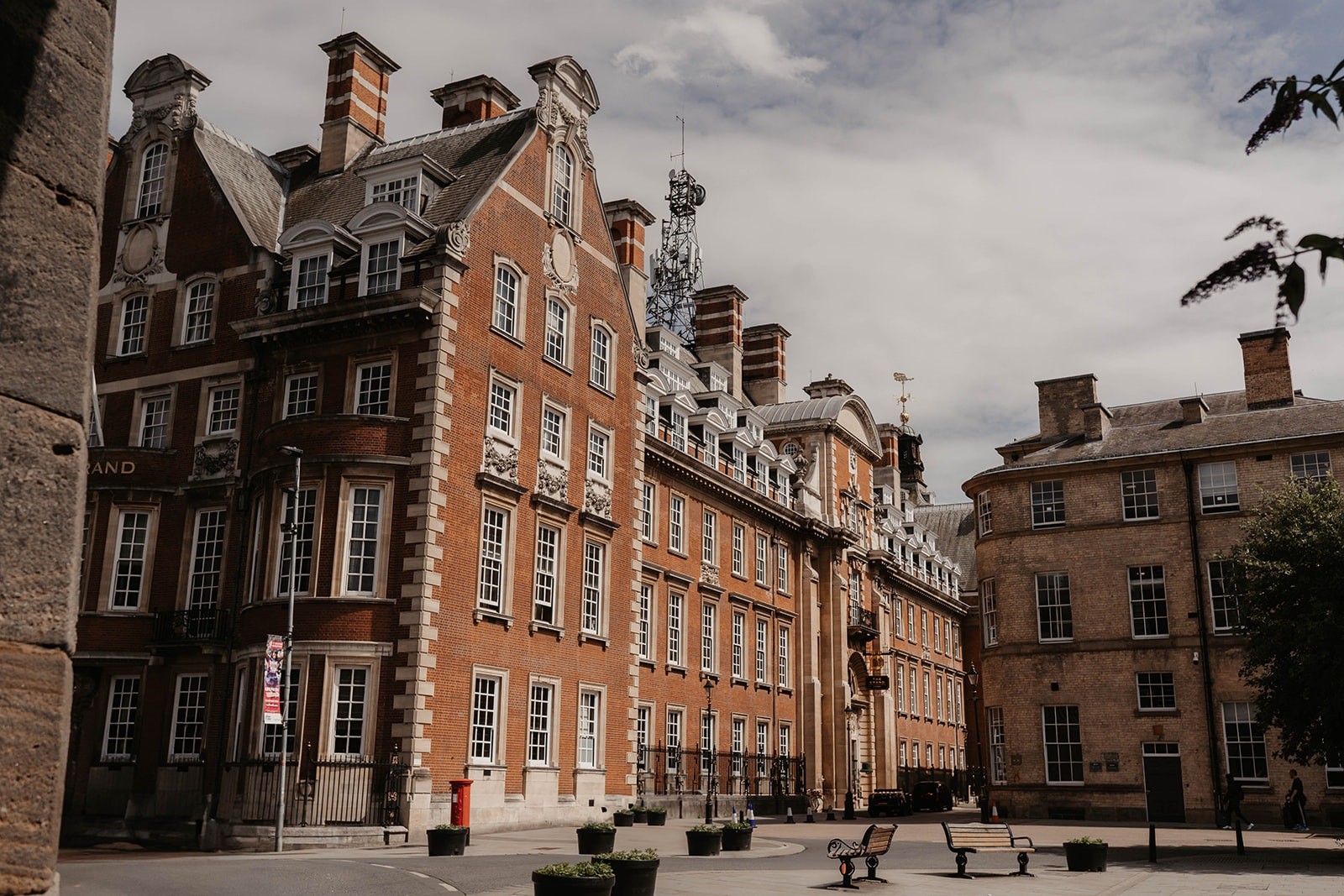 The Grand York red-brick facade on Station Rise, York, The Grand Hotel & Spa York