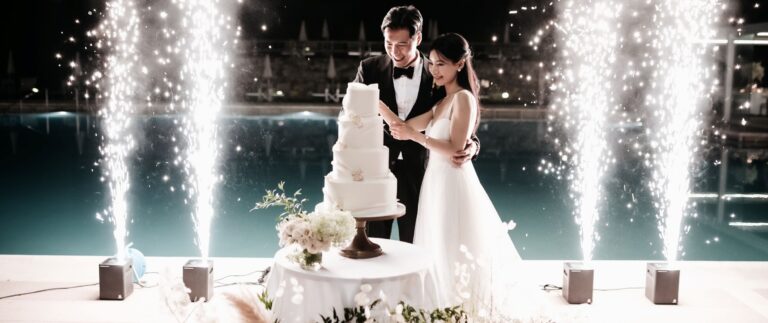 The Wedding Cake, Poolside, Grotta Giusti Thermal Spa Resort