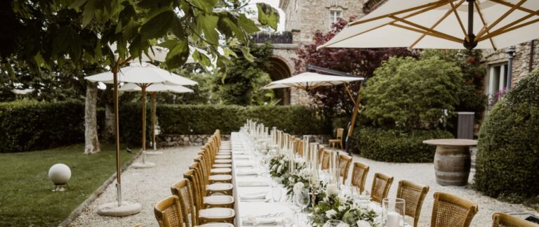 The Wedding Long Table, Grotta Giusti Thermal Spa Resort