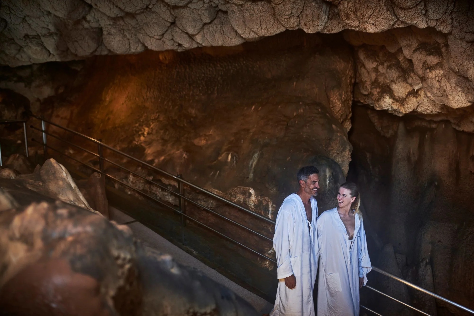 The Steam Bath in the Thermal Grotto, Grotta Giusti Thermal Spa Resort