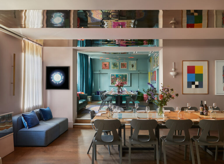 The Groucho Club, A private room with a long table and lounge seating