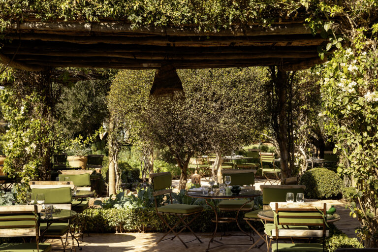 A pergola in the garden, Hôtel Palais Ronsard Relais & Châteaux