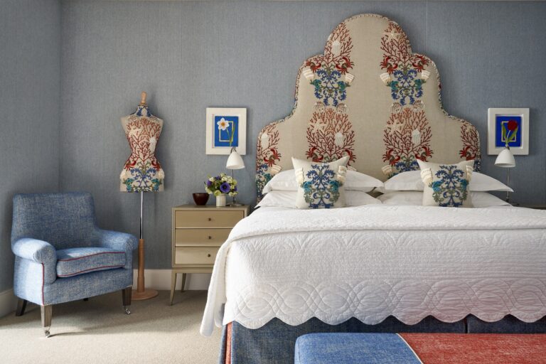 Bedroom of the Deluxe Two Bedroom Residence, Ham Yard Hotel