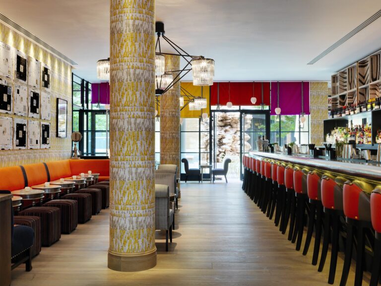 The bar at Ham Yard, Ham Yard Hotel