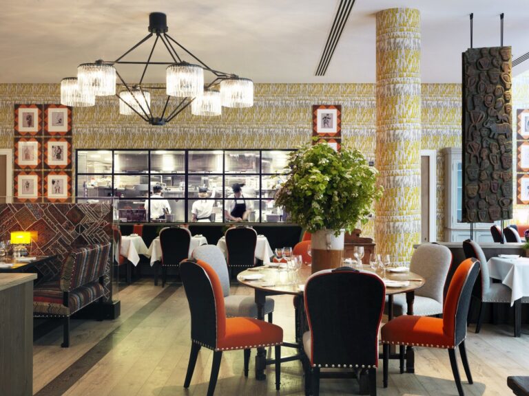 The Ham Yard restaurant, Ham Yard Hotel
