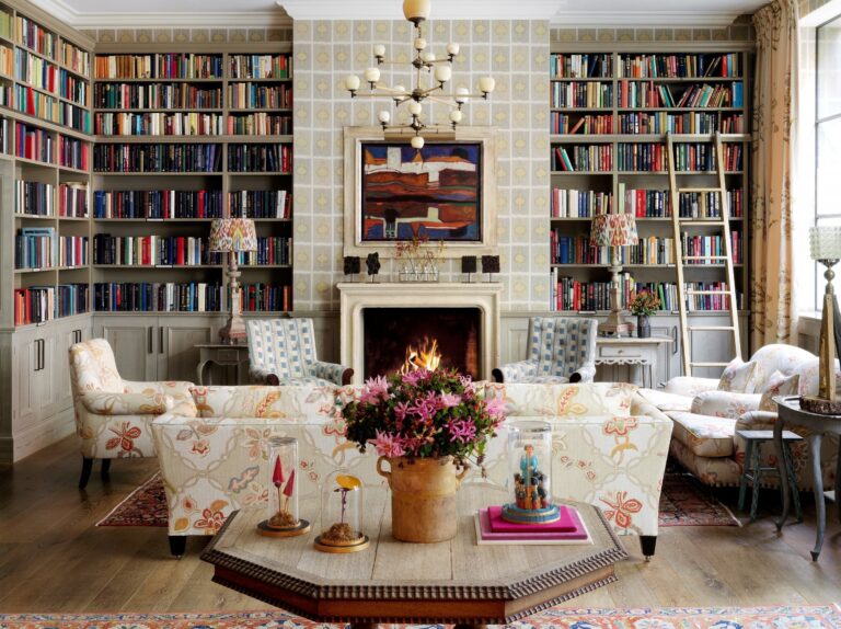 The library, Ham Yard Hotel