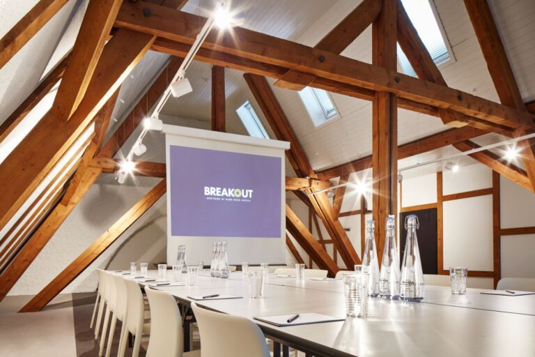 Heaven, the timber-beamed room above the Chapel, Hard Rock Hotel Davos