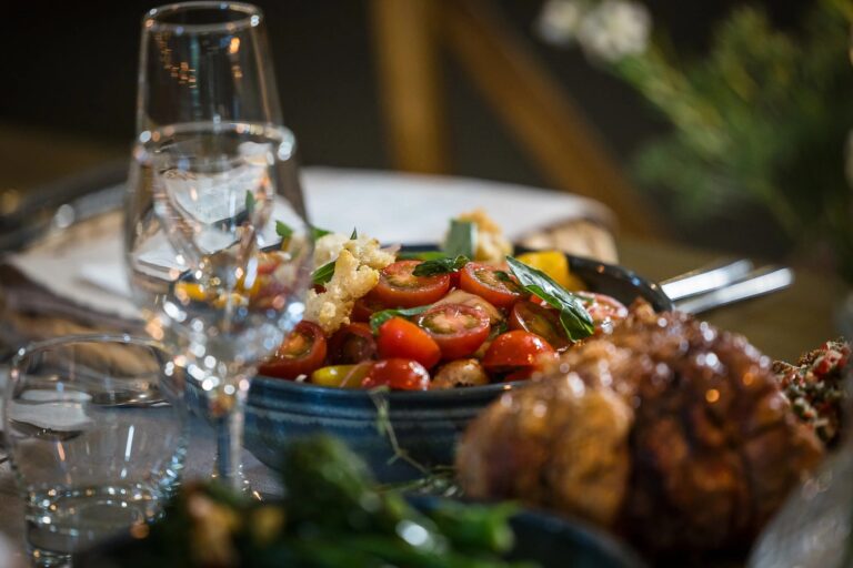 A plated course, seasonal and local, Haselbury Mill