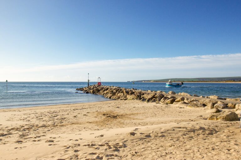 The beach at Sandbanks beside the hotel, The Haven Hotel, Poole