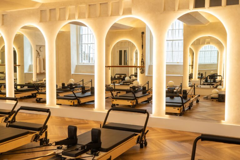 A studio with reformer machines, Home House