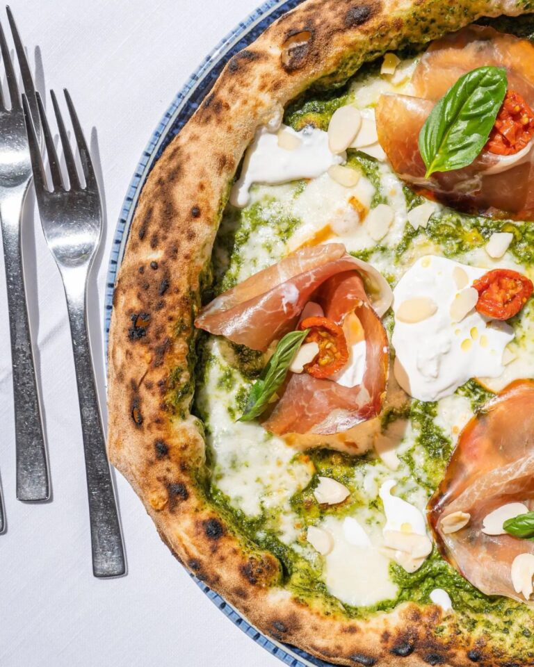 A Campanian evening dish from the restaurant kitchen, Hotel Alpha