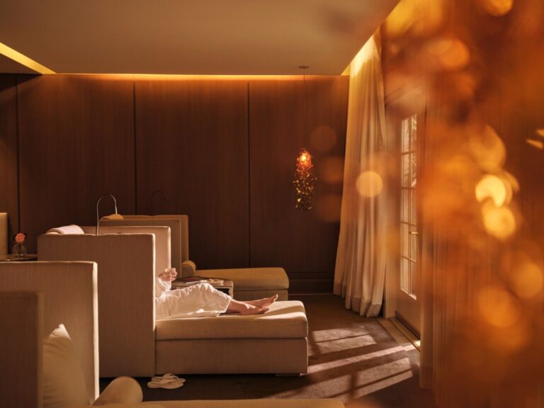 The Spa at Hotel Bel-Air, a relaxation lounge, Hotel Bel-Air