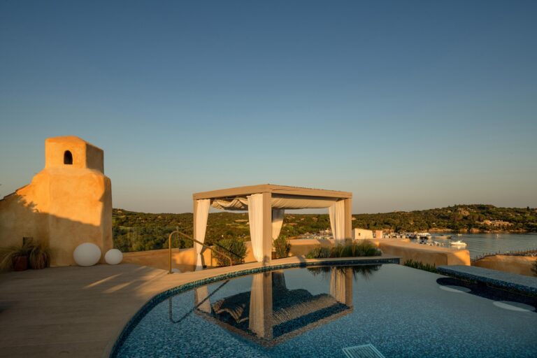 A Private Terrace and Pool Pavilion, Hotel Cala di Volpe, a Luxury Collection Hotel