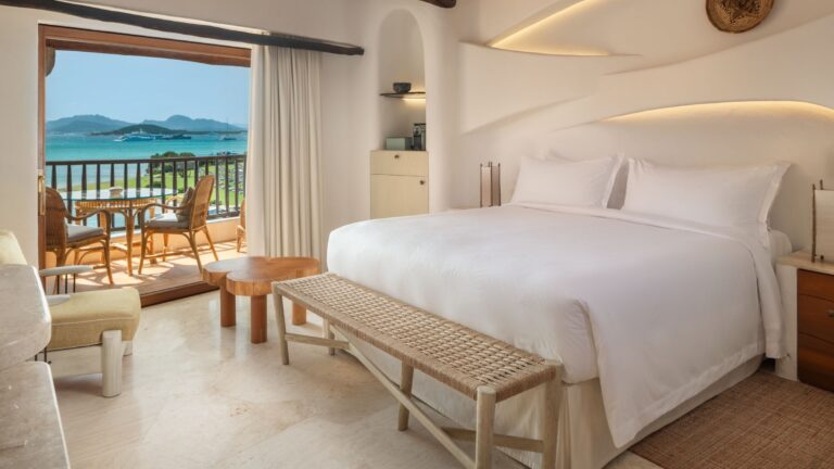 A Premium Room with Sea Terrace, Hotel Cala di Volpe, a Luxury Collection Hotel