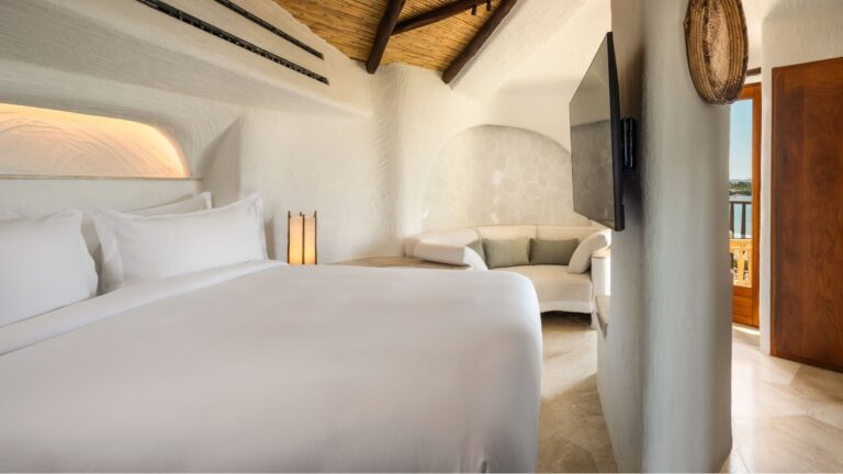 A Vaulted Bedroom, Hotel Cala di Volpe, Hotel Cala di Volpe, a Luxury Collection Hotel