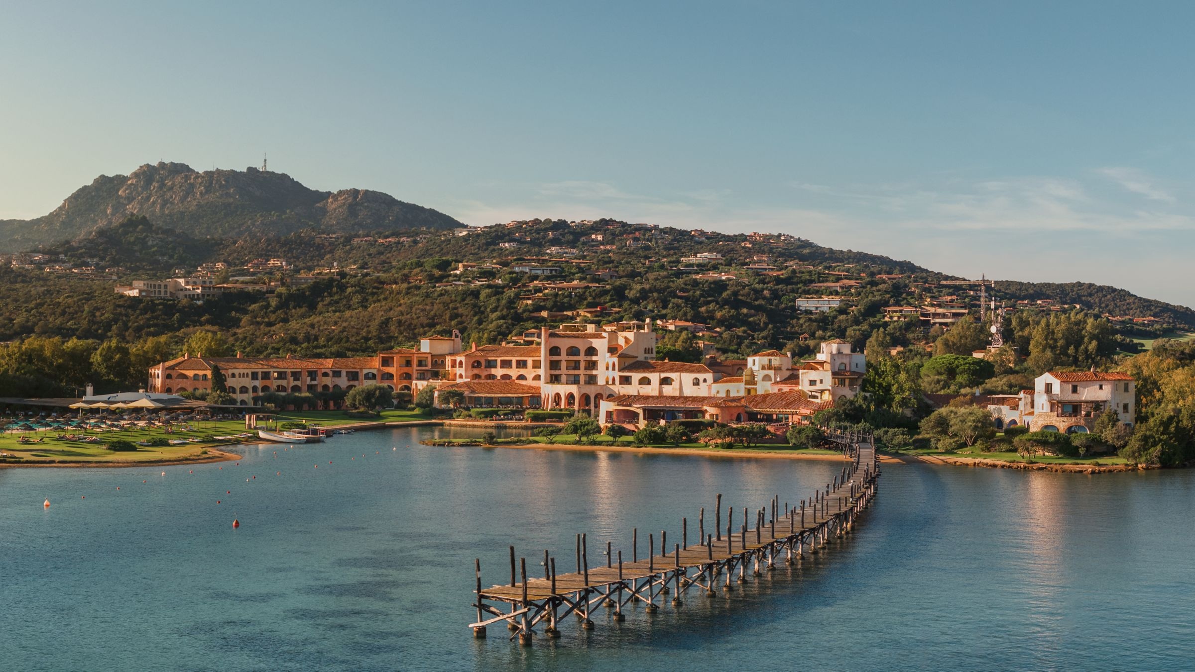 The Iconic Hotel and Its Private Dock, Hotel Cala di Volpe, a Luxury Collection Hotel
