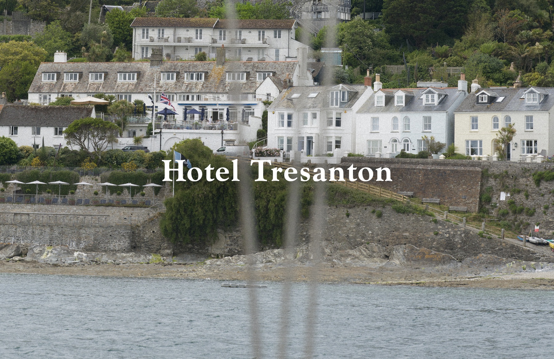 Hotel Tresanton, whitewashed above the water in St Mawes, Hotel Tresanton