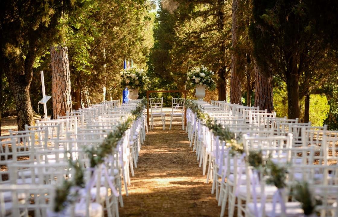 A Ceremony in the Park, Hotel Villa Il Patriarca