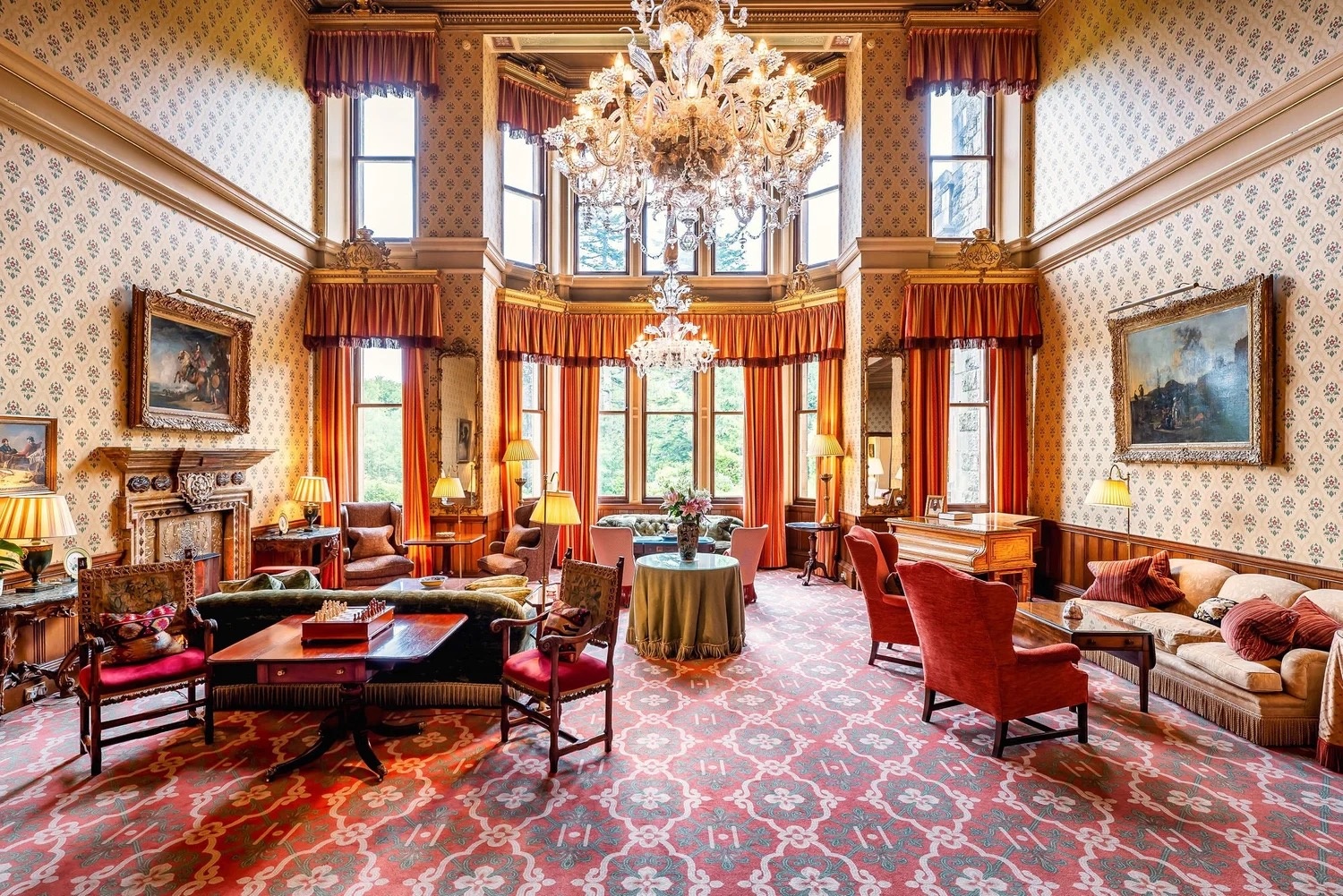 The Great Hall, Inverlochy Castle Hotel
