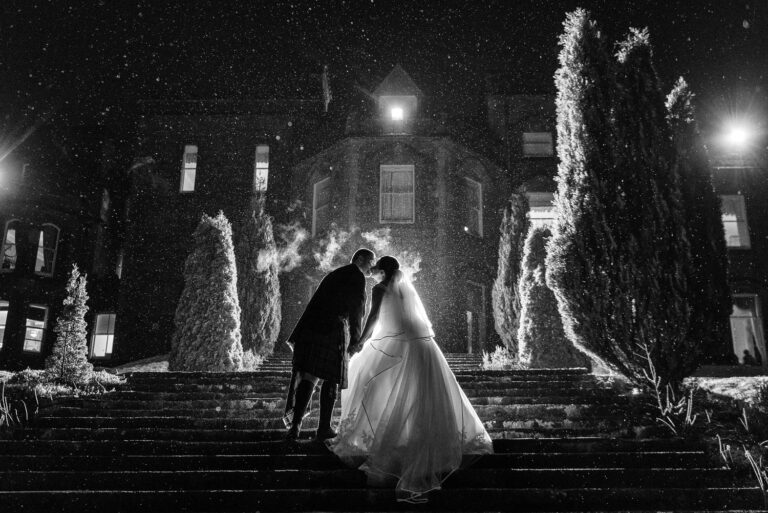 The Couple in the Snow, Inverlochy Castle Hotel