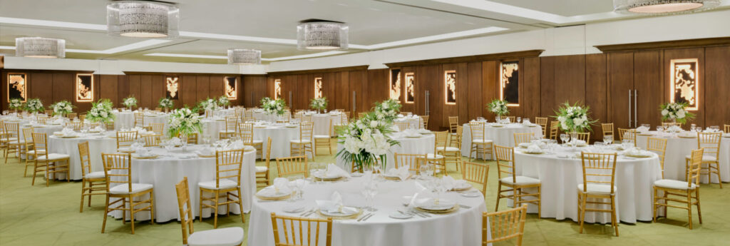 Indoors and on the green