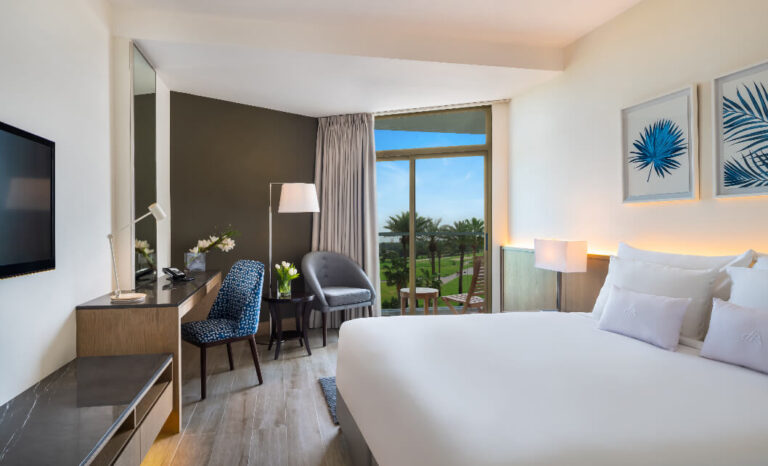 A Resort View Room at JA Beach Hotel, Jebel Ali Golf Resort