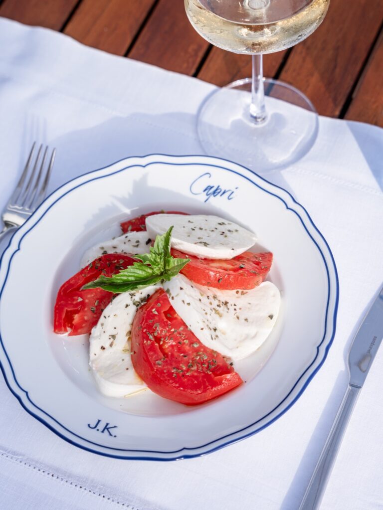 Insalata Caprese on JK China, JK Place Capri