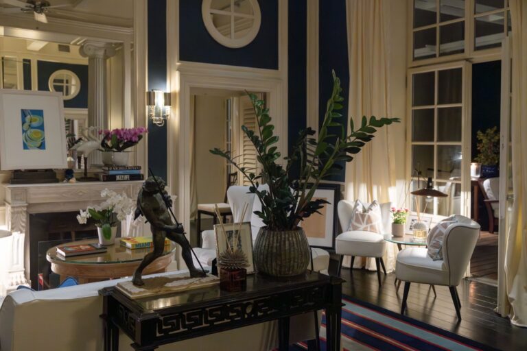 The JK Lounge at Evening, JK Place Capri