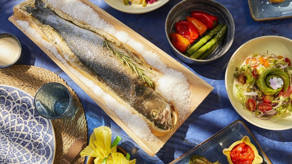 Mediterranean cooking and a weekend by the sea