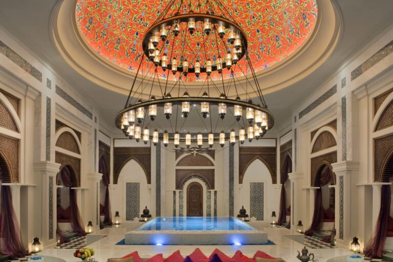 Ladies' area at the Talise Ottoman Spa, Jumeirah Zabeel Saray