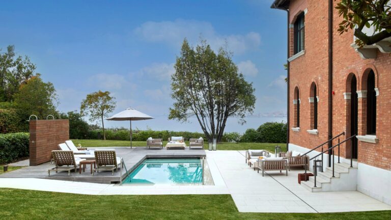A Pool and the Lagoon, JW Marriott Venice Resort & Spa