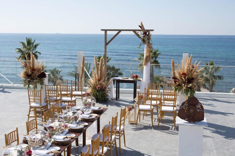 Divine Breeze Terrace with sea views, Kefalos Beach Weddings