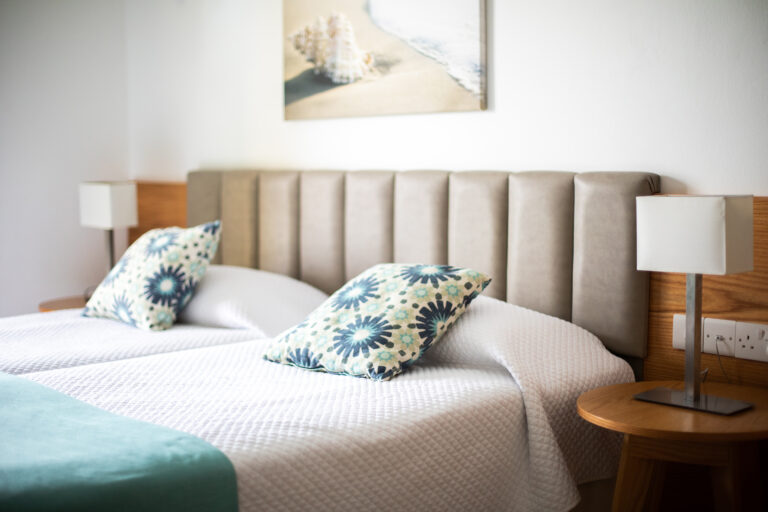 Studio bedroom, Kefalos Beach Weddings
