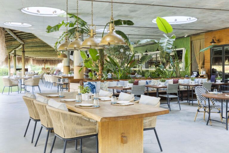 Restaurant dining room, Kempinski Hotel Barbaros Bay Bodrum