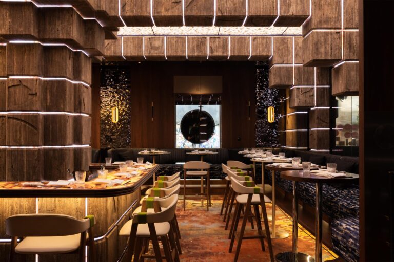 Nobu Budapest dining room, Kempinski Hotel Corvinus Budapest