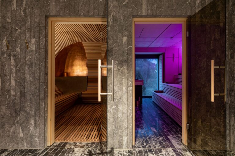 Saunas in Kempinski The Spa, Kempinski Palace Engelberg